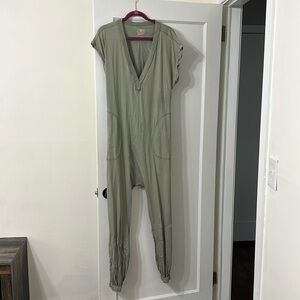 Free people hot shot v neck onesie